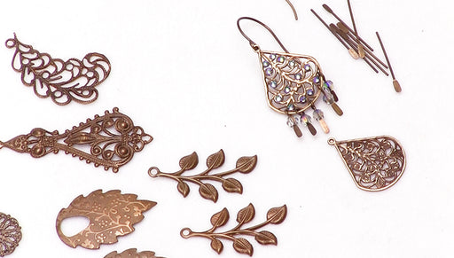 How to Make the Vintaj Cecilia Earrings