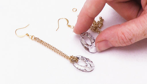 How to Make Lark's Head Helios Earrings