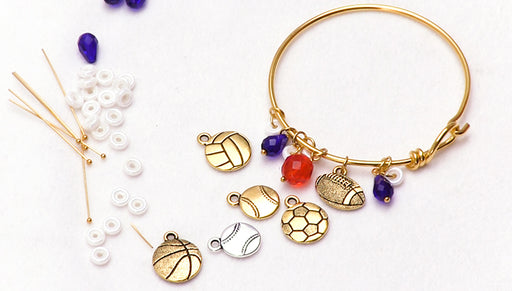 How to Make a Sports Team Bracelet