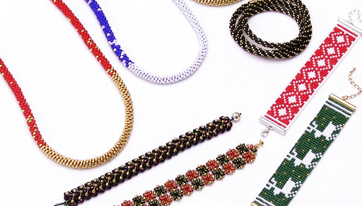 Show and Tell:  Exclusive Beadaholique Holiday Kits