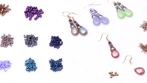 How to Make the Infinity Drop Earrings