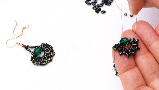 How to Make the Peacock's Pride Earrings