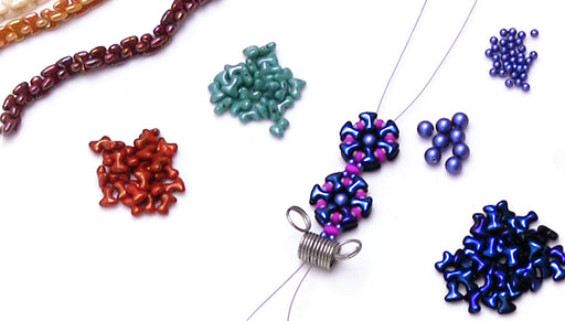 How to Make the Freesia Dance Bracelet featuring the Czech Glass Tee Beads