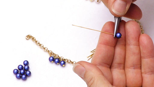 How to Attach Wire Loops to Chain