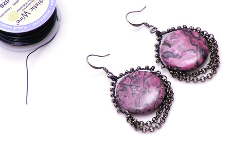 How to Make the Laguna Lace Agate Earrings