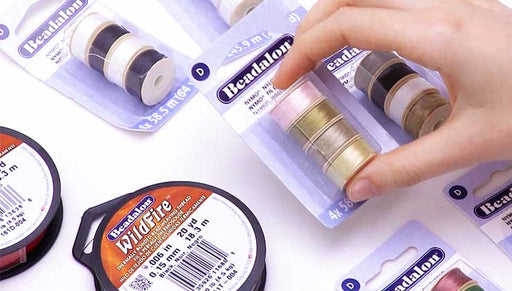 Show and Tell: Colorful Thread and Wire Tools from Beadalon