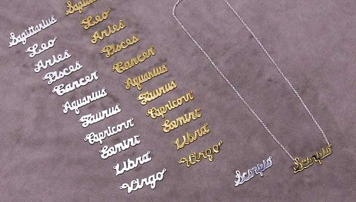 Show and Tell: Script Zodiac Connector Pendants