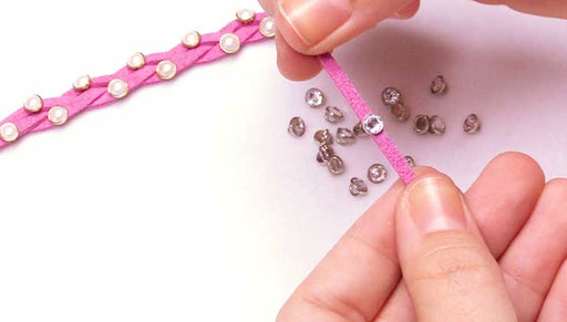 Quick Tip: How to Easily String Flat Cord through Small Holes