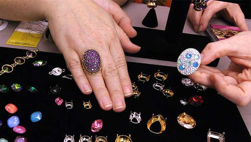 Beadaholique Live Class: Austrian Crystal Fancy Stones and Settings
