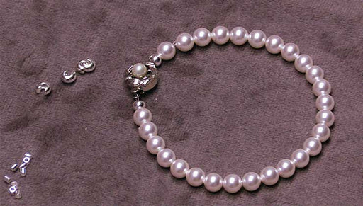 How to Make an Austrian Crystal Pearl Bracelet Featuring Elegant Elements Clasps