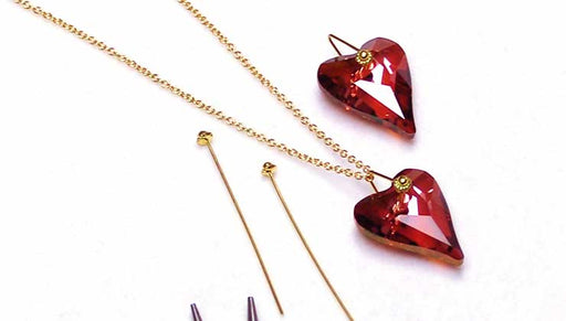 How to Make a Wire Pendant Bail Using a Head Pin