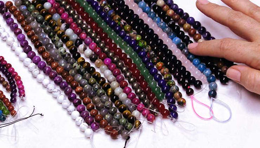 Show & Tell: Dakota Stones - 8 Inch Strands of Round Gemstone Beads