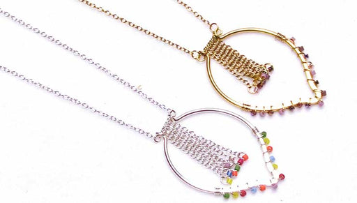 How to Make the Alejandra Necklace with Chain Fringe