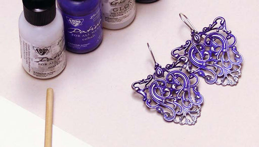 How to Color Mix Vintaj Patinas for an Ombre Effect