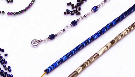 Show & Tell: Tiny Hematite Beads