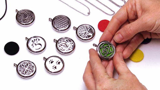 How to Make a Quick & Easy Aromatherapy Diffuser Necklace