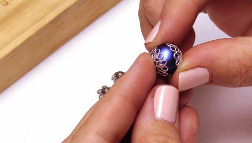 How to Use a Dapping Set to Form Bead Caps