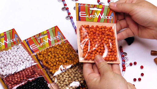 Show & Tell: Colorful Wood Beads