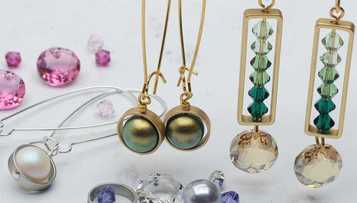 How to Make the Elegant Bead Frame Earring Duo Kits by Beadaholique