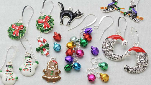 How to Make the Holiday Earring Trio Kits by Beadaholique