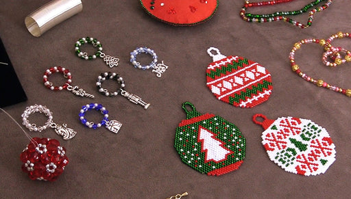 Beadaholique Live Class: Handmade Holiday Decor