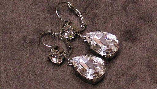 Quick, Easy & Elegant Wedding Jewelry: Bridal Earrings featuring Austrian Crystals