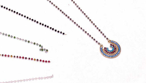 Quick & Easy DIY Jewelry: Blue Lagoon Necklace Featuring Zola Elements