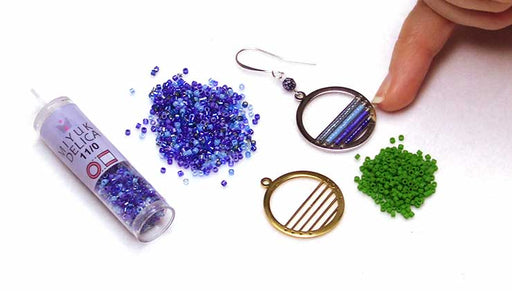 How to Add Rows of Beads to a Centerline Pendant