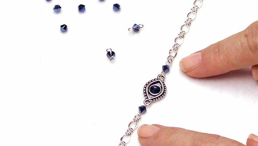 Quick & Easy DIY Jewelry: Evil Eye Link Bracelet