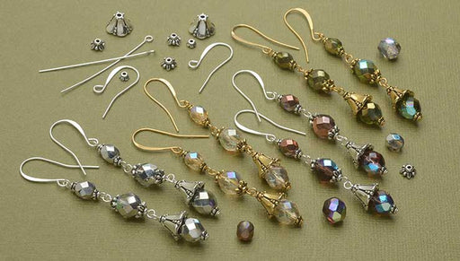 How to Make the Nova Earrings Kit by Beadaholique