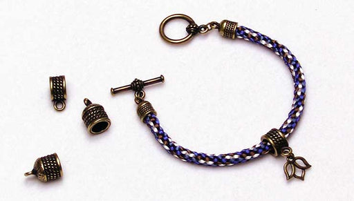 How to Add a Large Hole Bail to a Kumihimo Braid