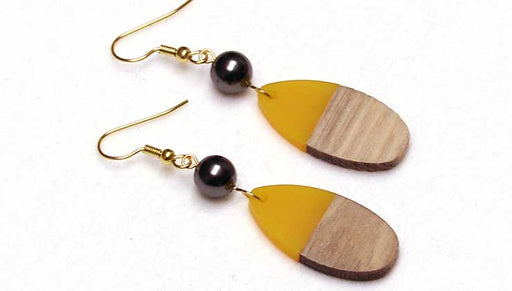 Quick & Easy DIY Jewelry: Sunflower Summer Earrings