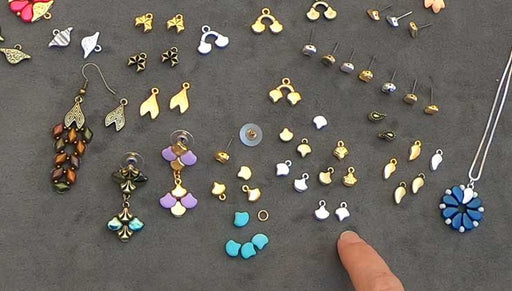 How to Make Earrings Using the Cymbal Earring Posts