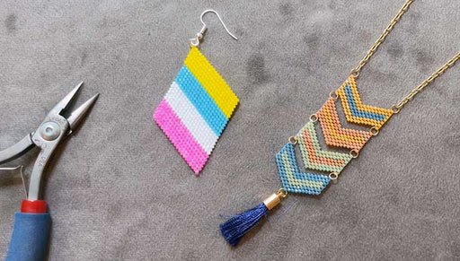How to Use Jump Rings to Connect Bead Weaving Components