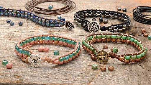 How to Make the Matubo Wrapit Loom Bracelet Kits by Beadaholique (Old Version)