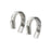Wire & Thread Protectors, .045 Inch Loops Sterling Silver (10 Pieces)