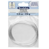 Memory Wire, Bracelet Oval 2.75 Inch Diameter, 23 Loops, Silver Plated