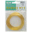 Memory Wire, Bracelet Round Size Small 2 Inch Diameter, 57 Loops, Gold Plated