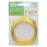 Memory Wire, Bracelet Round Size Medium 2.25 Inch Diameter, 70 Loops, Gold Plated