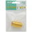 Memory Wire, Ring Round 0.75 Inch Diameter, 48 Loops, Gold Plated