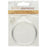Memory Wire And End Caps Set, Bracelet Round Size Medium 2.25 Inch Diameter, 12 Loops, Silver Plated