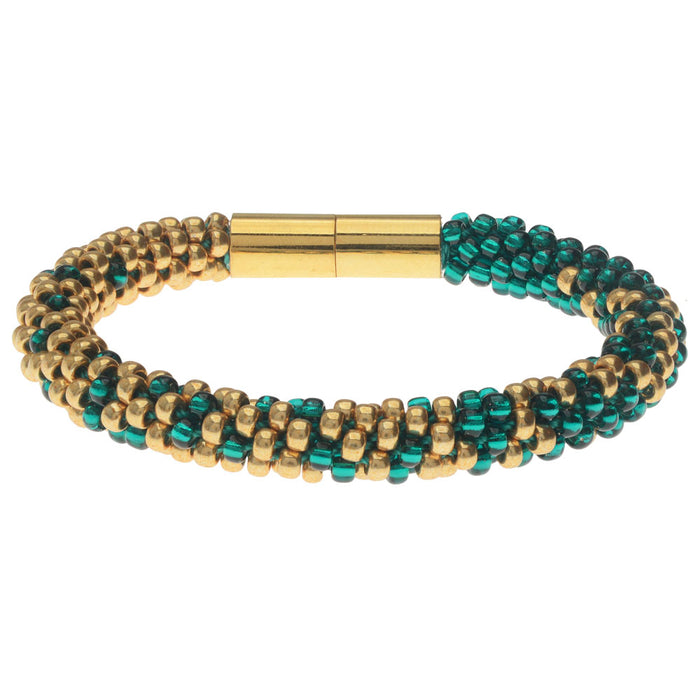 Refill - Graduated Kumihimo Bracelet in Luxe - Exclusive Beadaholique Jewelry Kit