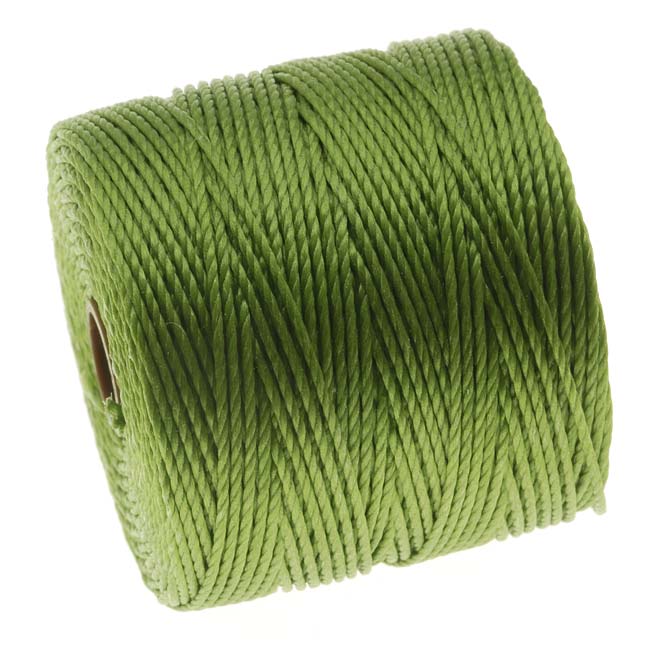 Super-Lon, S-Lon, Cord - Size 18 Twisted Nylon - Avocado / 77 Yard Spool