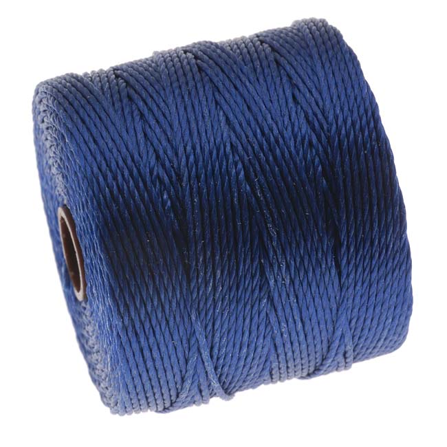 Super-Lon, S-Lon, Cord - Size 18 Twisted Nylon - Capri Blue / 77 Yard Spool