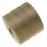 The Beadsmith Super-Lon, S-Lon, Micro Macrame Twisted Nylon Cord - Sand / 287 Yard Spool