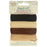 Knot-It Waxed Brazilian Cord, 2-Ply Polyester 0.7mm Thick, Four 15 Yard Bundles, Java Vibes