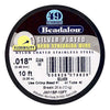 Beadalon Wire Silver Plated 49 Strand .018 Inch / 10Ft