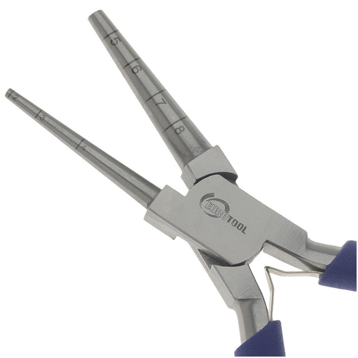 Eurotool AccuLoop Looping Pliers, Makes Measured Loops 2-8mm in Diameter (1 Piece)