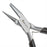 The Beadsmith Casual Comfort, Wire Looping Pliers with Concave and Round Noses (1 Piece)