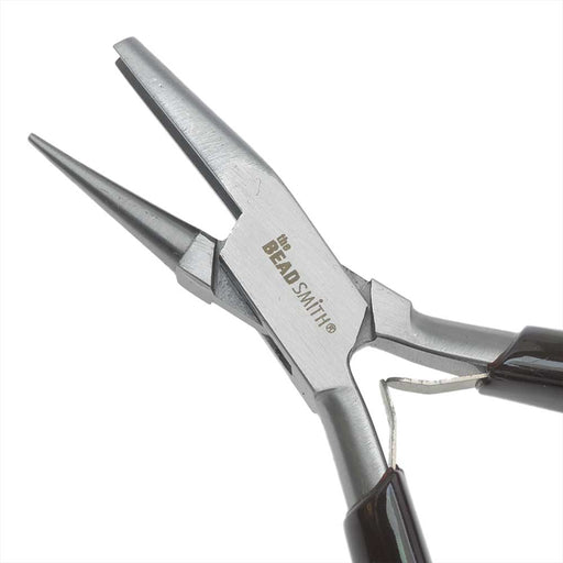 The Beadsmith Casual Comfort, Wire Looping Pliers with Concave and Round Noses (1 Piece)